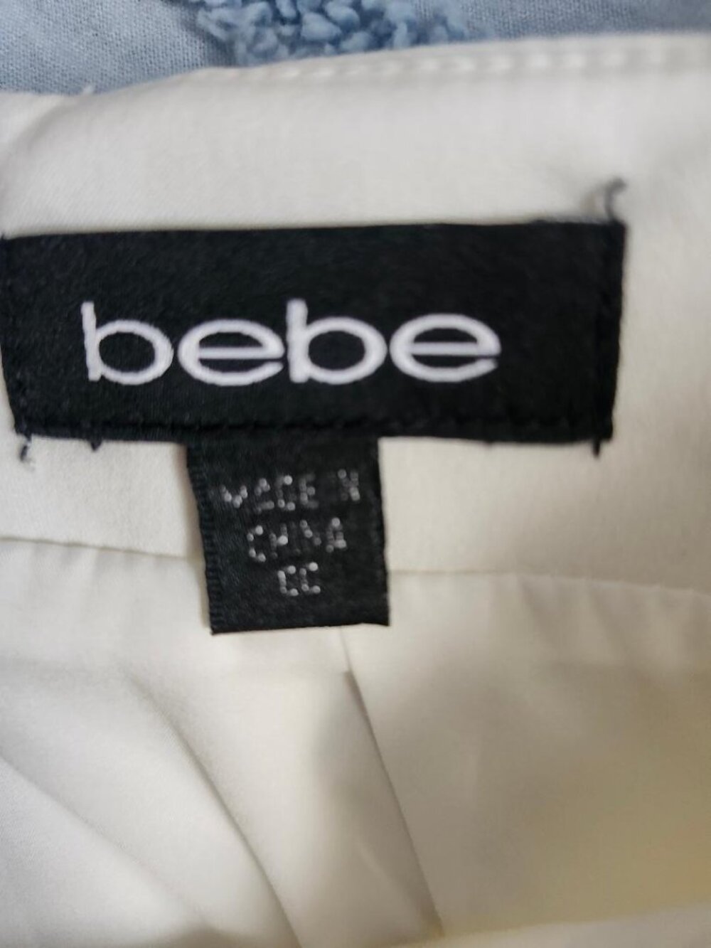 Bebe Winter White Skirt Size 00 - Picture 2 of 3